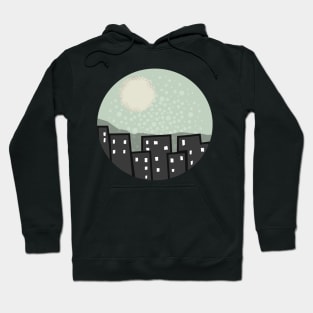 lanscape city Hoodie